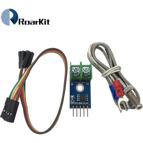 MAX6675 K-type Thermocouple Temperature Sensor Temperature 0-800 Degrees Module for Arduino
