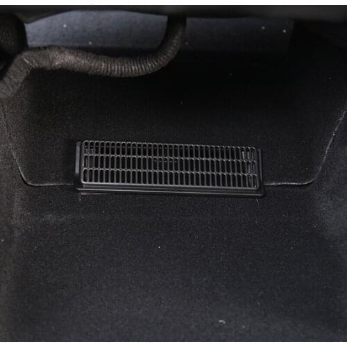 For Tesla Model Y 2021 Air Outlet Cover Under Seat Vent Outlet Dust Cover Interior Car Accessories