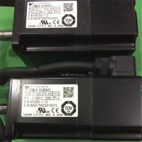Used Tested Working AC Servo Motor SGMJV-01ADA21