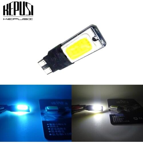 LED W5W T10 194 168 W5W COB Led Parking Bulb Auto Wedge Clearance Lamp Silica Bright White License Plate Light Bulbs
