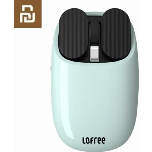 LOFREE Bluetooth Wireless Mouse 2.4G Bluetooth Dual Mode Connection Gesture Game Office Computer Mouse for Windows