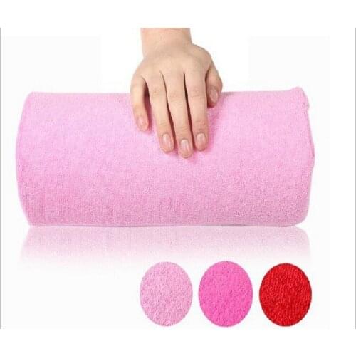 Soft Hand Rests Washable Hand Cushion Sponge Pillow Holder Arm Rests Nail Art Small Manicure Hand Rests Pillow Cushion 9 Colors