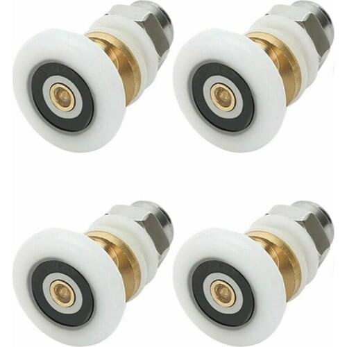 Set of 4 Single SHOWER Door ROLLERS /Runners/Pulleys 19mm23mm 25mm 27mmWheels