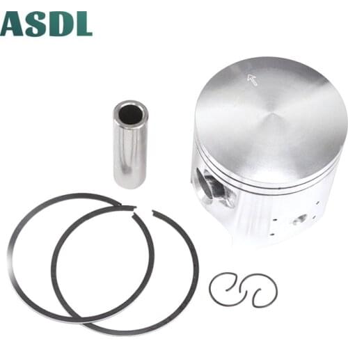 Motorcycle Engine Piston and Rings Set For Kawasaki KDX200 Piston&Rings Kit STD 66mm 66.25mm 66.5mm 66.75mm 67mm #c