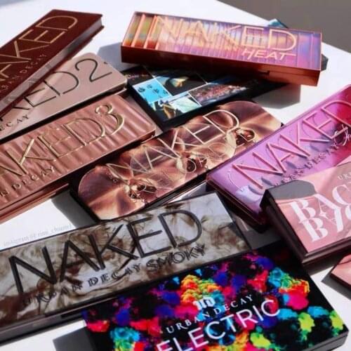 2021 New Spot Attenuation Eyeshadow 12 Color Eyeshadow Palette Wild West Naked Palette/cherry/heat/honey/Ultimate Basics