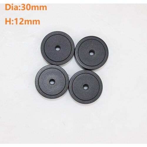 Diameter 30 High 12 Machine Feet Sound Power Player Foot Rack Damping Foot Pad Sound Box Shock Absorbers Foot Nail