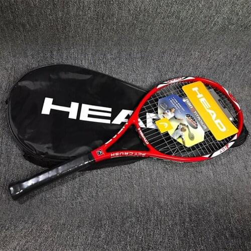 PTC CRUSH Carbon Fiber Full Court Professional Tennis Racket Offensive Nano High Elastic Full Carbon Ultra Light Tennis Racket