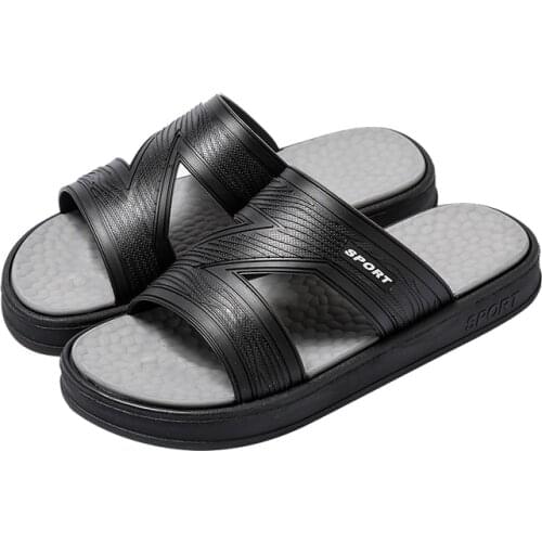 Summer Slides Men Home Slippers Soft Indoor Beach House Thick Sole Bottom Slide Slipper New 2021 Casual Big Size 47 48