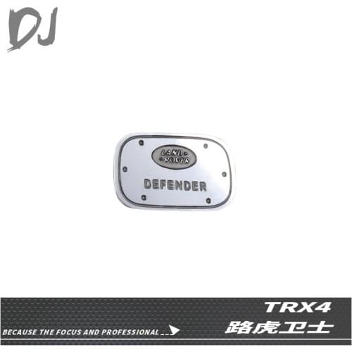 Traxxas TRX4 Land Rover Defender Land Rover Logo Stainless Steel Logo Three-Dimensional Metal Logo