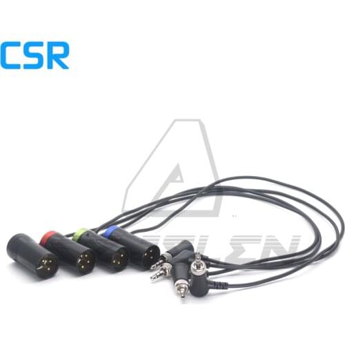 XLR-cable de Audio XLR NEUTRIK de perfil bajo, 3pin XLR macho a 3,5, con bloqueo para Sennheiser ,Sony D11, cable de audio de re