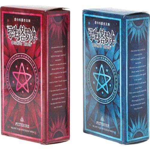 1set Rider Tarot Cards With Colorful Box Mysterious Divination Astrology Board Game Cards game