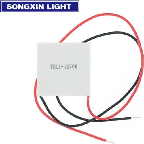 1PCS TEC1-12705 TEC Thermoelectric Cooler Peltier 12V New of semiconductor refrigeration TEC1-12706 TEC1-12710 TEC1-12715 MODU