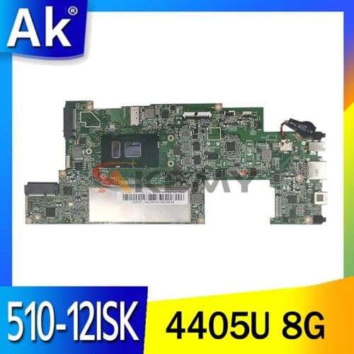 Brand new original for Lenovo ideapad MIIX 510-12ISK notebook motherboard SR2EX 4405U CPU 8G RAM 100% test work free shipping