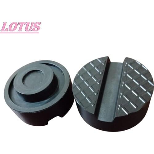 Car disc theft car rubber disc vehicle jack 6.5 cm jack frame driveway pad door cat floor protection adapter tool high quality