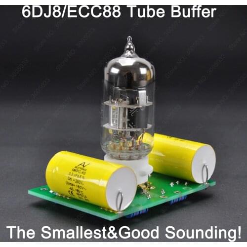 TR2 6DJ8 ECC88 E88CC 6922 Tube Buffer Pre-amplifier Preamp For DAC CD Player JuitarBOX Audio Source,+-Power Supply Good Sounding