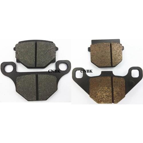 F+R Brake Pads Set fit for TGB 50 R X Bullet R50 2007 2008 2009 2010 2011 2012 2013 2006 - 2014 Front Rear