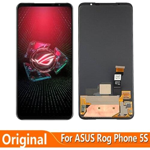 Original 6.78" For ASUS ROG Phone 5 ZS673KS 1B048IN LCD Display Touch Digitizer Screen Assembly I005DB I005DA I005DA I005DB
