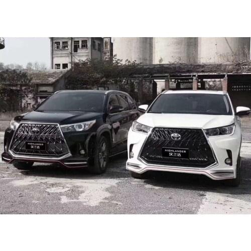 Suitable for 2015-18 Models Highlander Refitted with Great Encirclement of Genesis, Front Bar, Middle Net