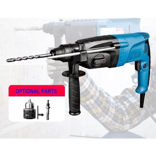Industrial Multi-Function Electric Hammer Four Slots 220V 720W Light Household Three-purpose Power Tools