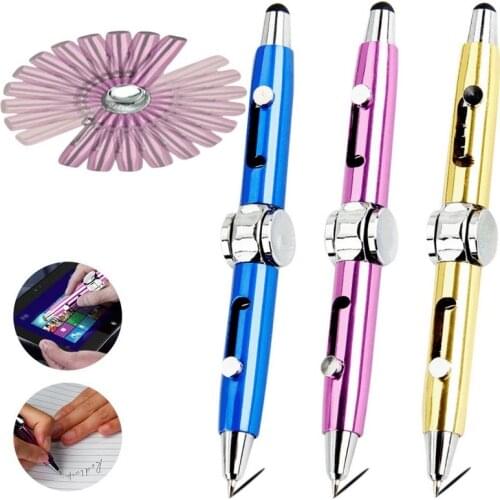 Fidget Pen Fidget Spinner Toy EDC Anti Stress Relief Metal Shell For Stundent Kids Adult