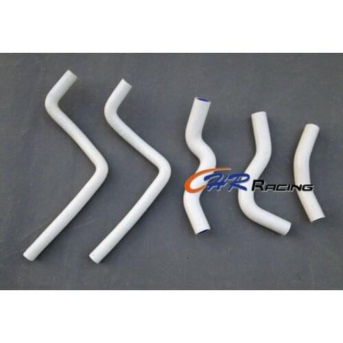 Silicone radiator hose FOR Honda CR125 CR 125 CR125R 2000 2001 2002 00 01 WHITE
