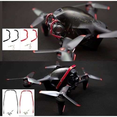 Drone Top Protection Bar Gimbal Bumper for DJI FPV Combo Aluminum Alloy Bumper Guard Protector Accessories Kits Drone Accessory