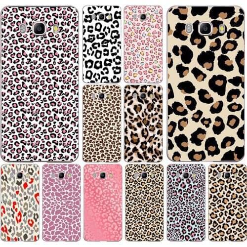 193FG Leopard grain Soft Silicone Tpu Cover phone Case for Samsung j3 j5 j7 2016 2017 j330 j2 j6 Plus 2018