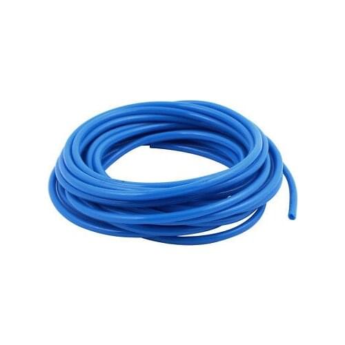 2pcs 6mm x 4mm Fleaxible PU Tube Pneumatic Polyurethane Hose 8M Length Blue