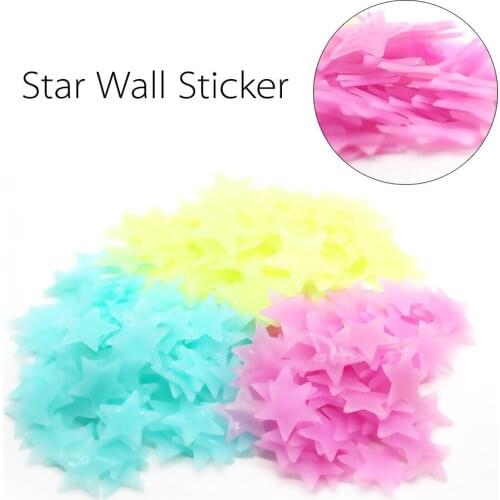 30PC Wall Stickers For Kids Bedroom Fluorescent Glow In The Dark Snowflake Wall Stickers For Living Room Decal Home Decor #911