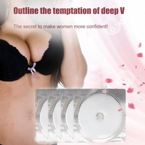 4Pcs/Set Breast Lifter Breathable Anti-Sagging Ultra Thin Bust Enlargement Lift Women Chest Firming Patch for Female