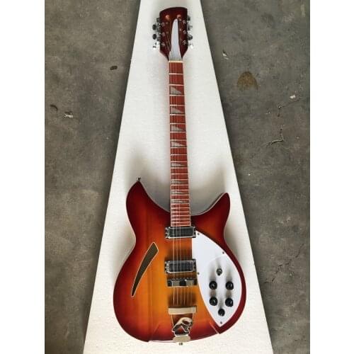 Free shipping High quality 12 String Electric Guitar, cs red Guitar