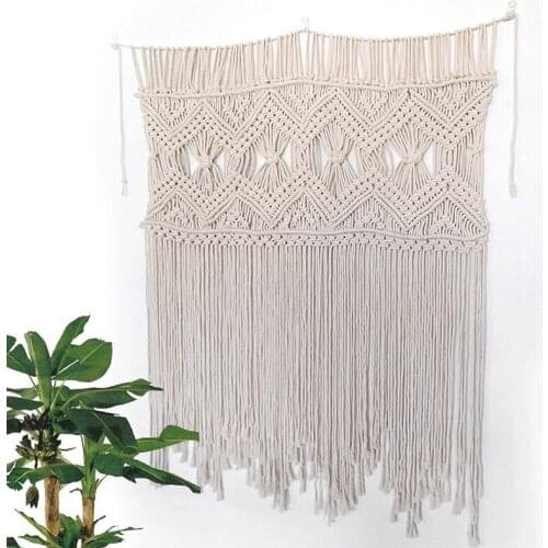 Big Wall Hanging Tapestry Handmade Geometric Boho Home Decor Wall Carpet Living Room Background Decoration T182