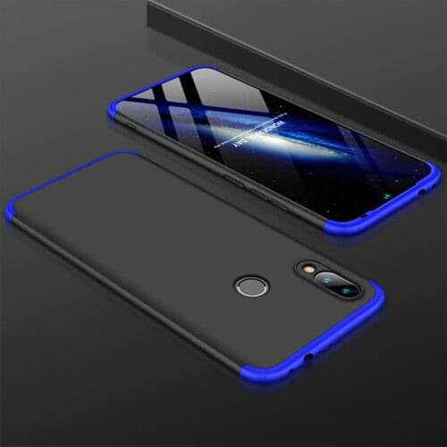 3 IN 1 Case for Xiaomi Redmi 7 Case 360 Full Protection Case Shockprrof Matte Phone Cover for Xiomi Redmi 7 Redmi7 6.26" Funda