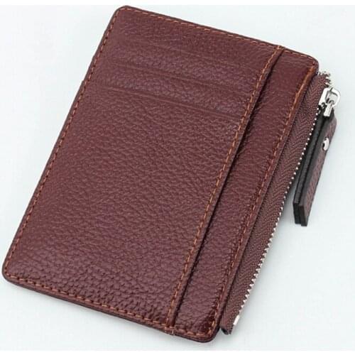 Pu Leather Wallet Case Multifunction Women And Mens Wallets Zipper Clip Carteira Masculina Couro For Cion Purse