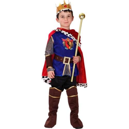 Childrens Halloween Cosplay Costume Little Prince Costume Set Boy Party Anime Cosplay Stage Performance Halloween Clothing