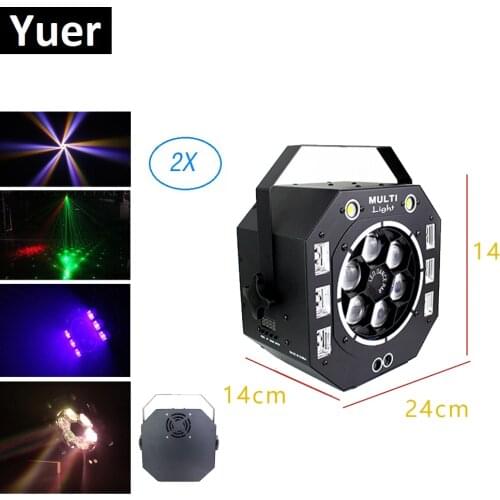 Dj Equipments Stage Lighting China UV Beam Strobe Laser 4IN1 Halloweens Projector Stage Strobe Light For Night Club Light Party