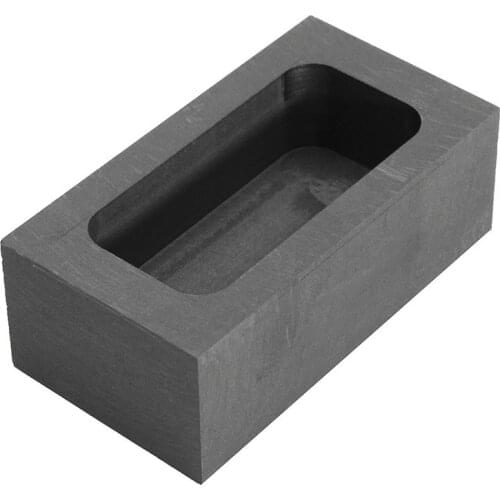 23.5OZ Graphite Casting Ingot Bar Mold For Gold Silver Copper Melting Refining