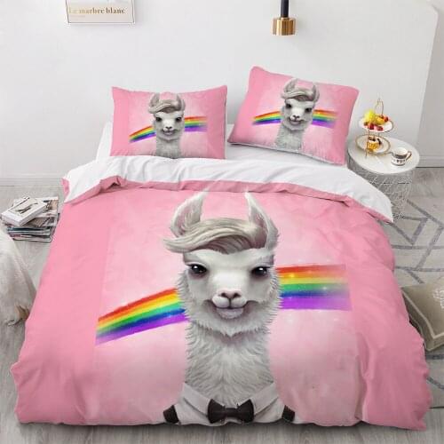 Duvet Cover Sets 3D Animal Design Customed Bedding Set King Queen Full Twin Bed Linen Double Single Size Quilt Comforter Covers