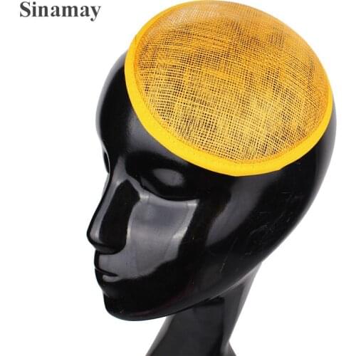 Retail Fascinator Base 13 CM Hat DIY Hair Accessories For Women Wedding Party Headwear Handmade Cocktail Fedora Hat Accessories