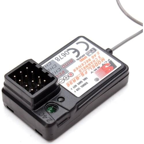 Flysky FS-GR3E 3CH Receiver For GT2/GT2B/GT3/GT3B/GT3C/T6/CT6B/GR3E/TH9X Transmitter