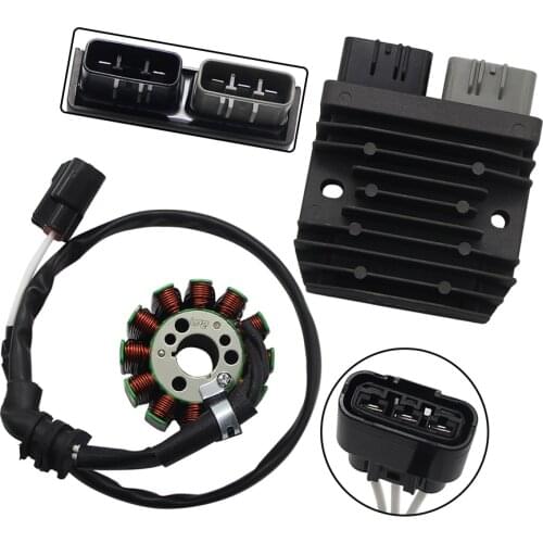 Motorcycle Voltage Regulator Rectifier+Ignition Magneto Stator Coil For Yamaha FZ8-S FZ8-SA 2011 2012 2013-2015 OEM:1D7-81960-01
