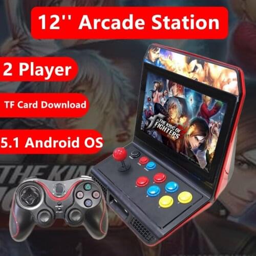 12 inch 64Bit HD 4GB Retro Video Game Console Rocker Arcade Station Nostalgic Fighting HD TV Output Built in 1035 Classic Games