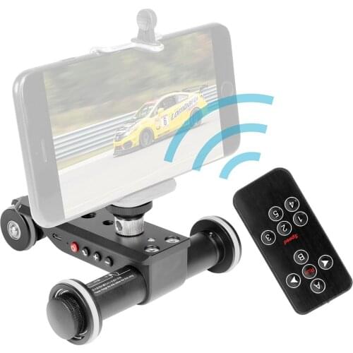 Remote control smart SLR photography sliding rail trolley, suitable for various desktop macro shooting