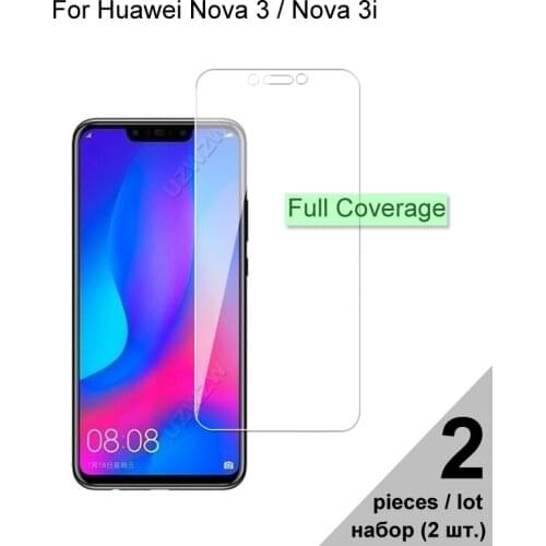 Tempered Glass For Huawei Nova 3 / Nova 3i HD Explosion-proof Full Cover Screen Protector Protective Glass For Huawei Nova 3 3i