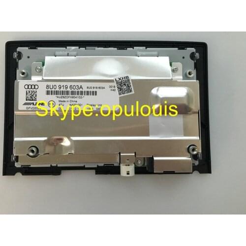 Free shipping Brand new Alpine 8U0919603A 8U0 919 603A 6.5 inch LCD Display for Audi Q3 A1 A3 Car GPS Navigation System