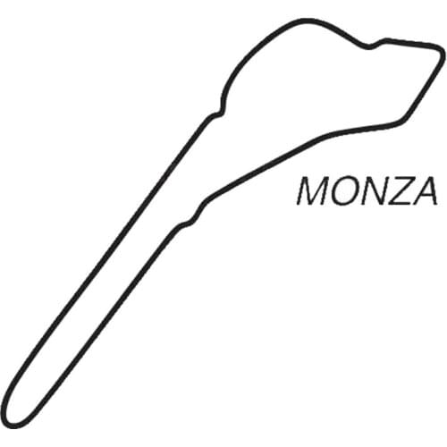14.4cm*13.5cm Car Styling Monza Map Vinyl Car Sticker Decal Accessories C5-1872