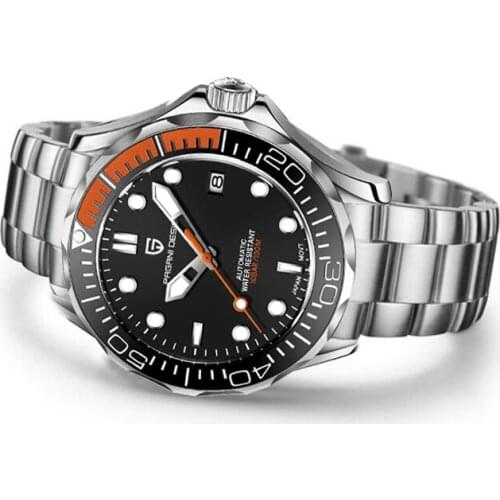 2021 New PAGANI DESIGN Watch men Luxury Sapphire Crystal Men Automatic Mechanical Watches for men Ceramic Bezel Clock man