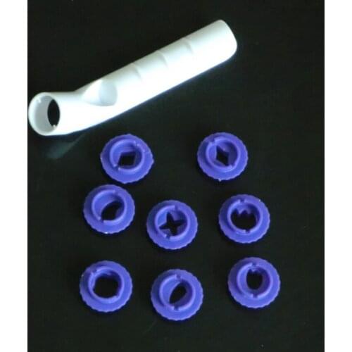 5Sets Wholesale Flower Embossed Cake Mold Tool Set 9pcs Fondant Cake Sugarcraft Decorcating Cutter Plunger