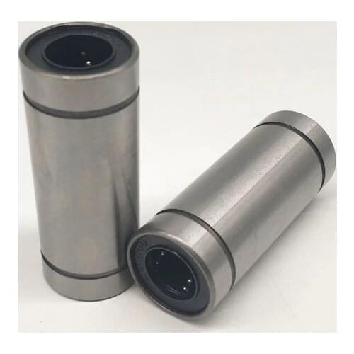 50pcs/lot LM10LUU 10mm 10x19x55mm Long Type Linear Ball Bearing Bush Bushing