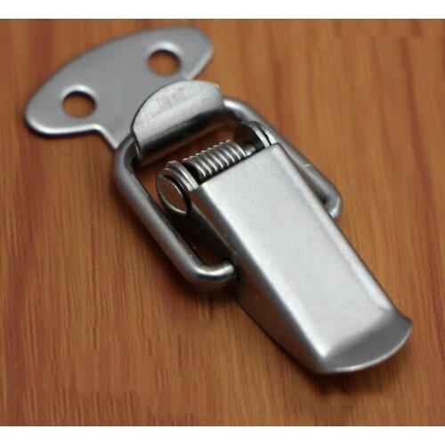 6Pcs Spring Loaded Suitcase Chest Tool Box Locking Toggle Latch Hasp Lock Hardware ,Safe and convenient is your choice